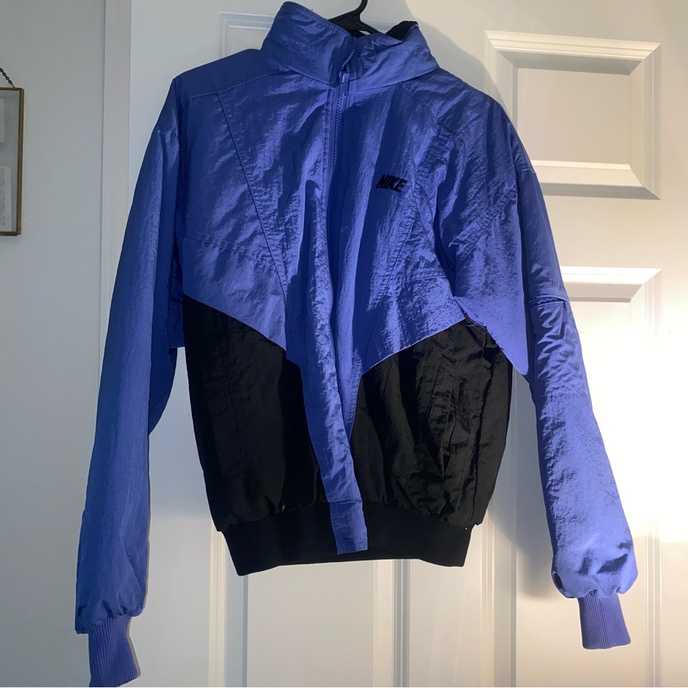 90’s Nike Zip Up Bomber Jacket- Size Medium